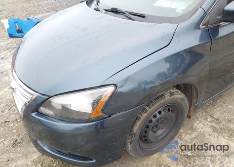 2014 Nissan Sentra Fe+ S/Fe+ Sv/S/Sl/Sr/Sv из США, поврежденный, VIN 3N1AB7AP6EY217247